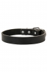 Wide Classical Smooth Leather Dog Collar