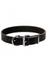 Wide Classical Smooth Leather Dog Collar