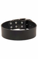 Extra Wide Leather Buckle Collar for Large Dog Breeds