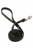 3/4 inch Wide Braided Leather Leash with Stainless Steel Snap Hook