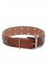 Strong Leather Dog Collar with Massive Plates and Studs