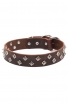 Fancy Dog Collar with Dotted Pyramids