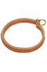 Braided 2 Ply Leather Choke Dog Collar