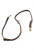 Universal Leather Dog Leash with Short Braids
