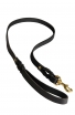 Extra Strong Braided Leather Leash with Brass Snap Hook