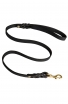 Extra Strong Braided Leather Leash with Brass Snap Hook