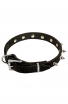 Classic Spiked Leather Dog Collar