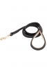 Handmade Leather Dog Leash with Nappa Support Material on the Handle