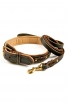 Nappa Padded Braided Dog Collar & Leash Set