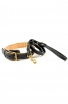 Nappa Padded Braided Dog Collar & Leash Set